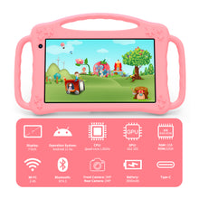 画像をギャラリービューアに読み込む, 7" Tablet PC For Kids, Quad-core, RAM 2GB, ROM 32GB, Pink Kid-proof case
