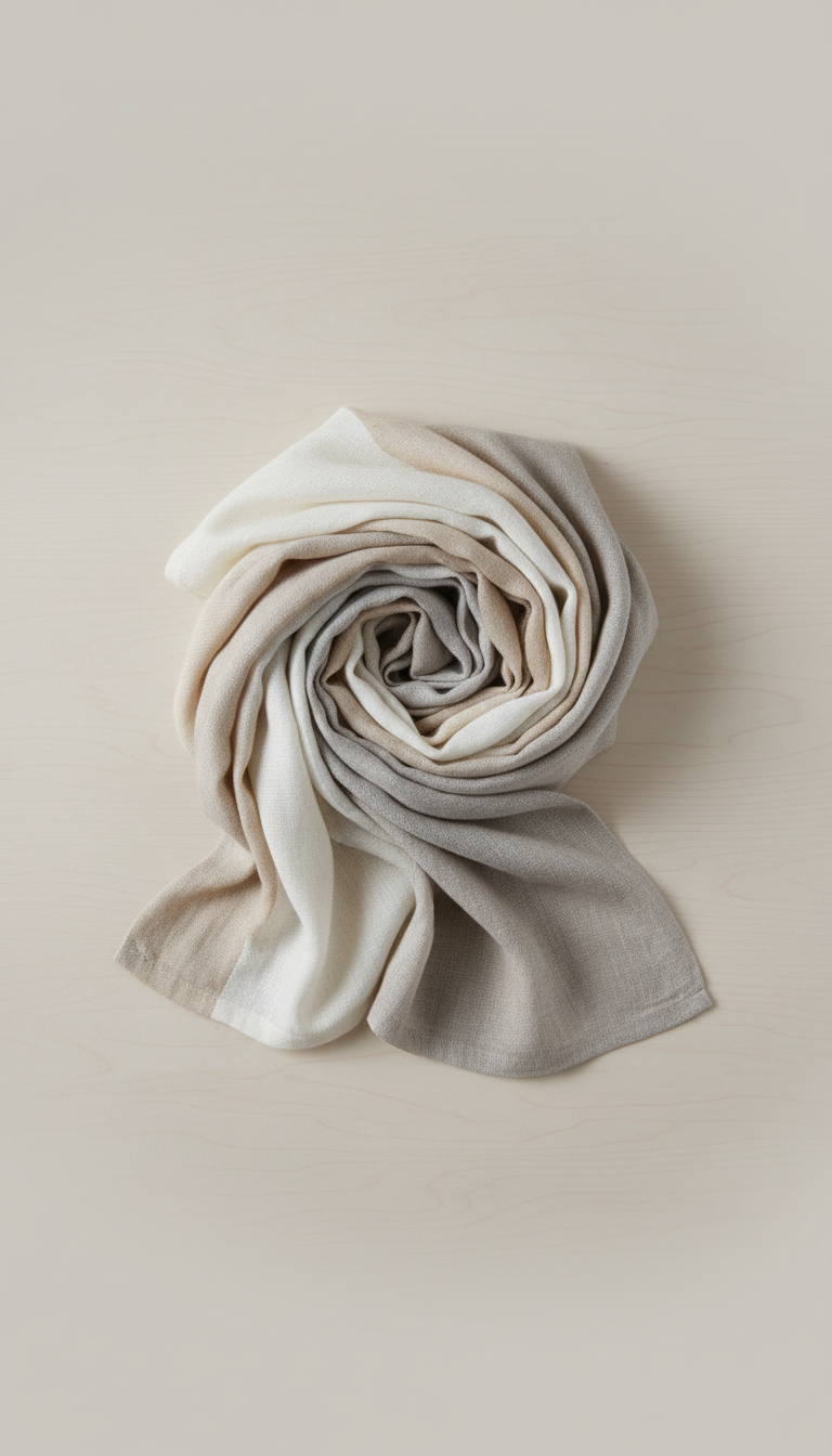 Fine Linen Throw Blanket in Oat