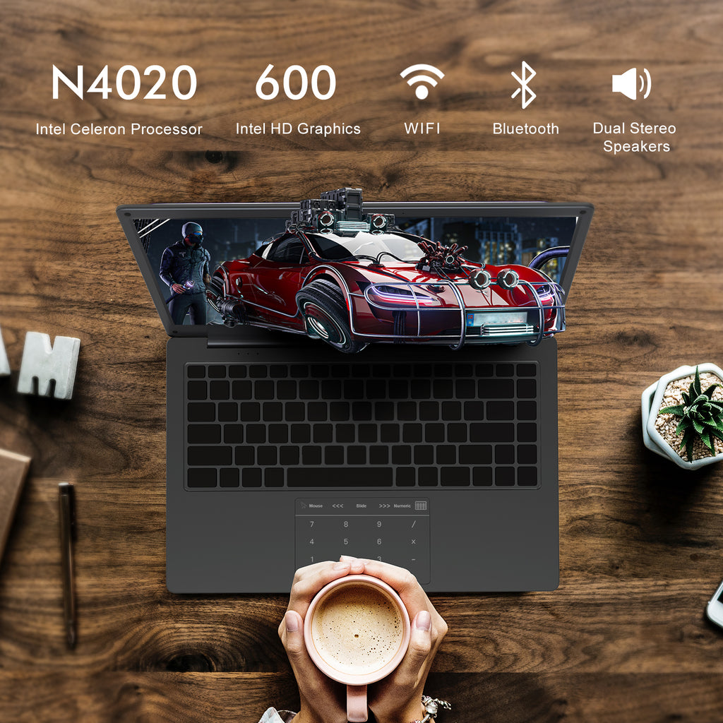 14 inch Windows 10, 6GB RAM eMMC 128GB, Intel Celeron Processor N4020  Laptop Computer
