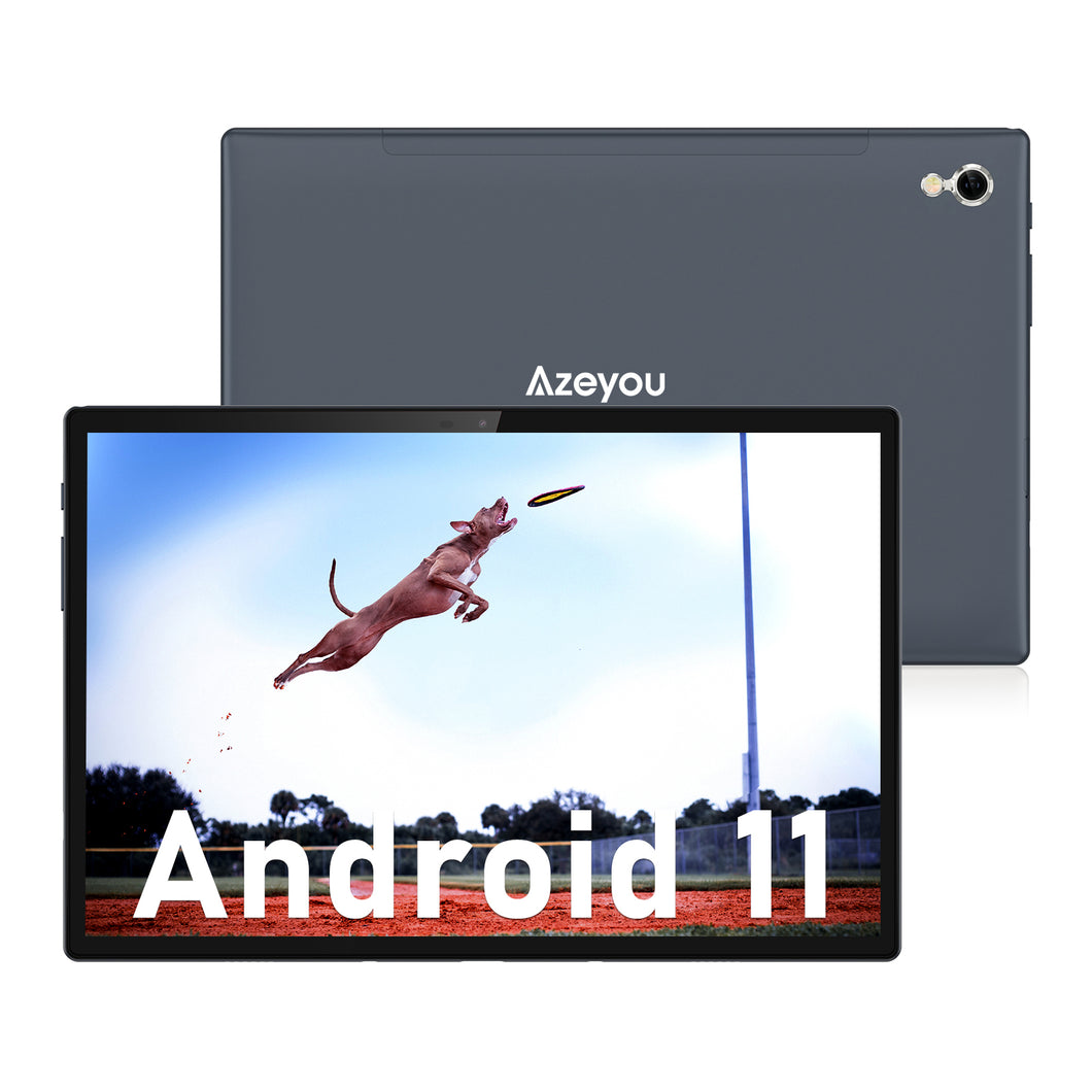 10.1 inch Android 11 GO Tablet with 2GB+32GB, Quad Core, 3G LTE T10 USB-C WiFi Tablet