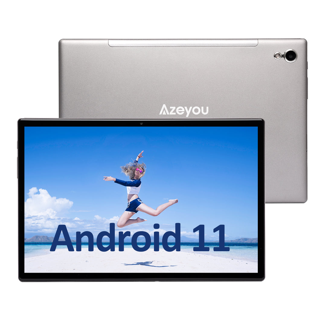 10.1 inch 4G LTE Android 11 Tablet with 3GB+32GB, Quad Core, T10 Pro USB-C WiFi Tablet