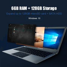 Load image into Gallery viewer, 14 inch Windows 10, 6GB RAM eMMC 128GB, Intel Celeron Processor N4020  Laptop Computer
