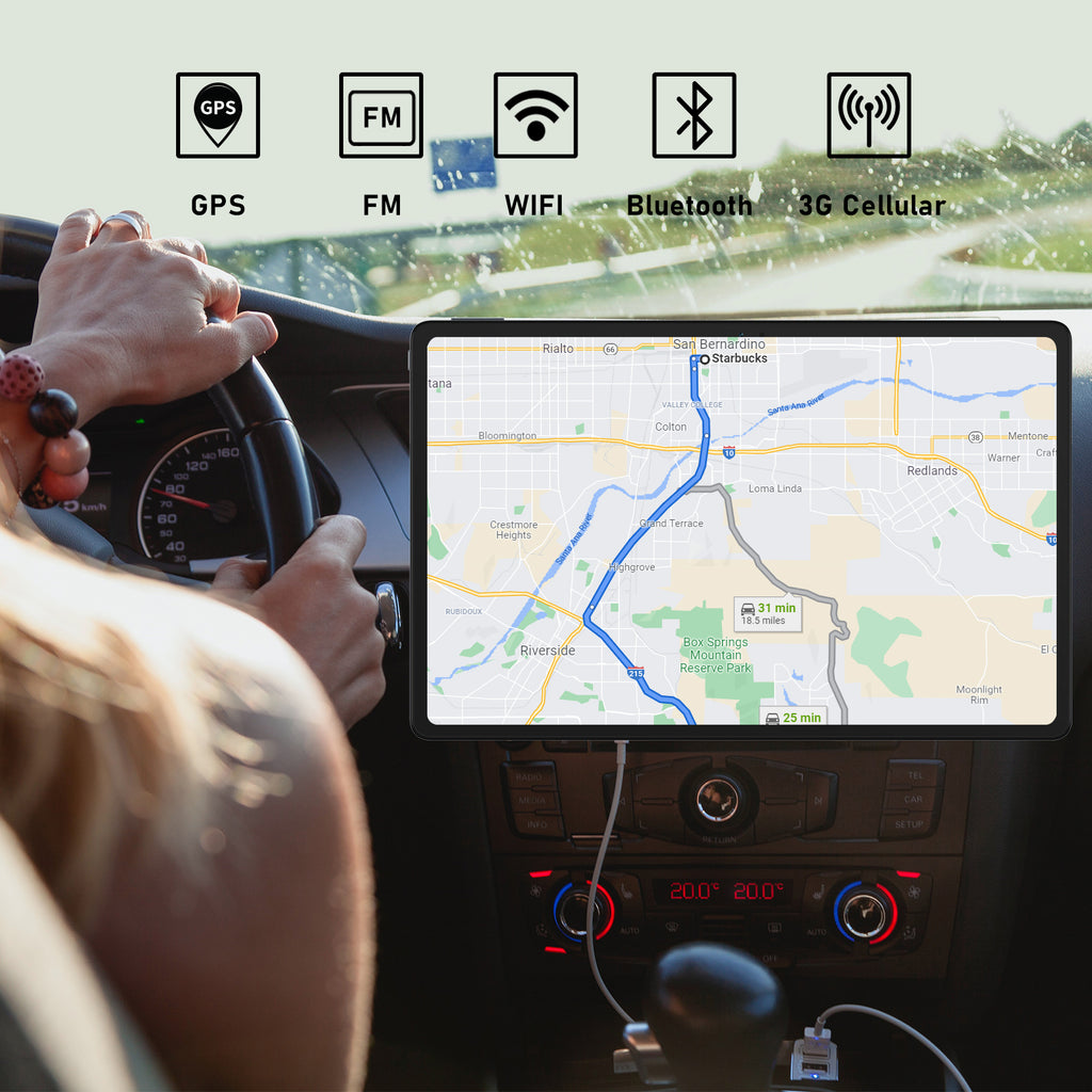 10.1 inch Android 11 GO Tablet with 2GB+32GB, Quad Core, 3G LTE T10 USB-C WiFi Tablet