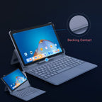 The Keyboard Case for 10.36 inch Tablet, 5 Pin Connection, Thin Light Classy Docking Keyboard (Not Include Tablet)