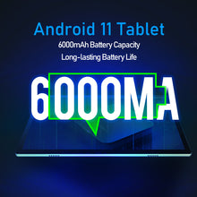 Cargar imagen en el visor de la galería, 10.1 inch 4G LTE Android 11 Tablet with 3GB+32GB, Quad Core, T10 Pro USB-C WiFi Tablet
