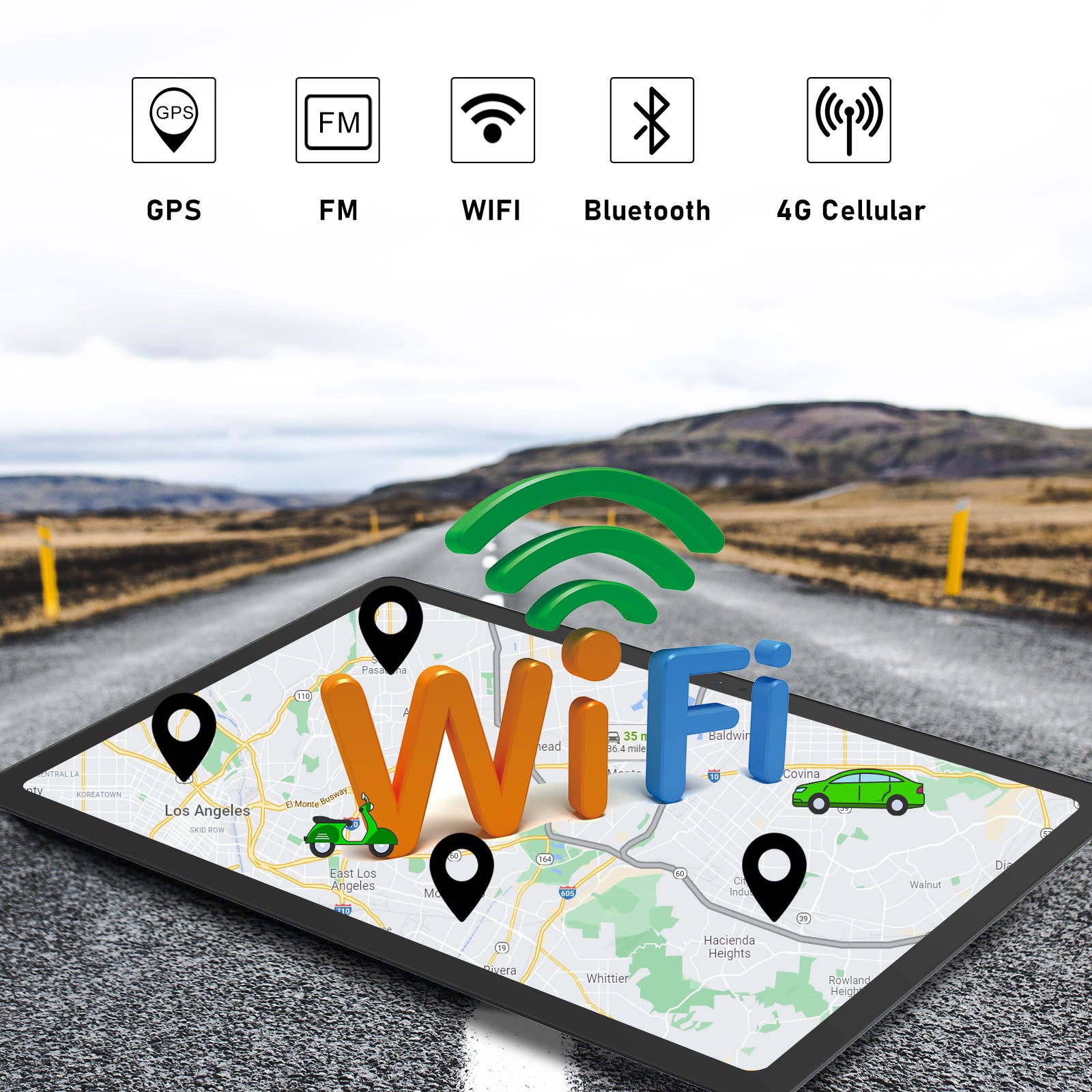 10.36 inch 4G LTE Android 11 Tablet with 4GB+64GB, Octa-core, IPS 2K Display, T20 USB-C WiFi Tablet