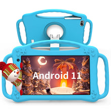 Load image into Gallery viewer, 7&quot; Tablet PC For Kids, Quad-core, RAM 2GB, ROM 32GB, Blue Kid-proof case
